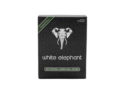 White Elephant FILTRO x PIPA CARBONE ATTIVO 9 mm 150 pz (20103)