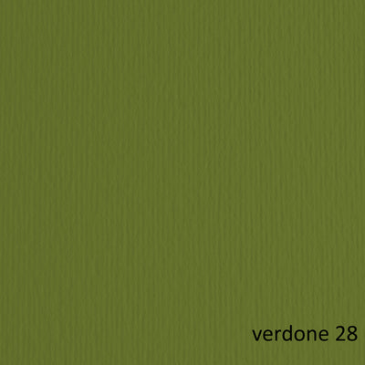 Cartoncino Elle Erre - 50 x 70 cm - 220 gr - verdone 28 - Fabriano - blister 20 fogli