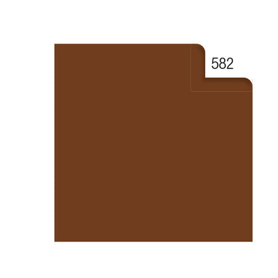 Carta velina - 50 x 70 cm - 20 gr - marrone 582 - Rex Sadoch - busta 26 fogli