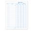 Blocco prima nota cassa - 50 fogli x 2 copie ricalcanti - 22 x 28cm - BM
