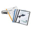 Cartellina per rilegatura Durabind - A4 - PVC - grigio - Durable
