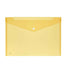 Busta con bottone - 33,5 x 23,5 cm - PP - colori assortiti - Lebez - conf. 5 pezzi