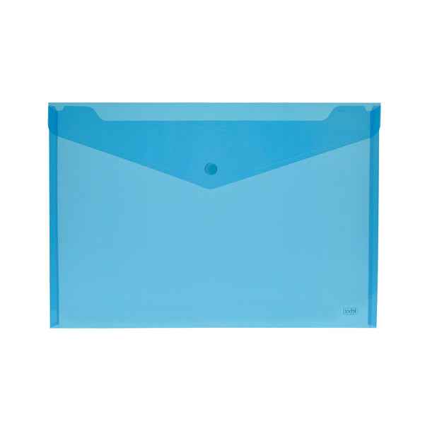 Busta con bottone - A7 - PP - colori assortiti - Lebez
