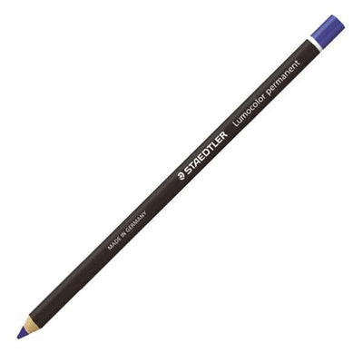 Matita Lumocolor Glasochrom - permanente  - blu - Staedtler