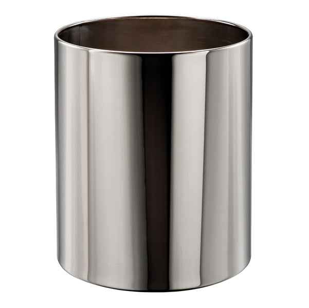 Cestino gettacarte Getsi - diametro 23 cm - H 28 cm - 12,5 L - inox brillante - Medial