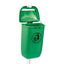 Cestino gettacarte Classic - da esterni - 40,4 x 34,8 x 74,5 cm - 50 L - PP - verde - Medial