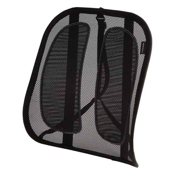 Supporto schiena Office Suites - 50x45x20 cm - in tessuto a rete - nero - Fellowes