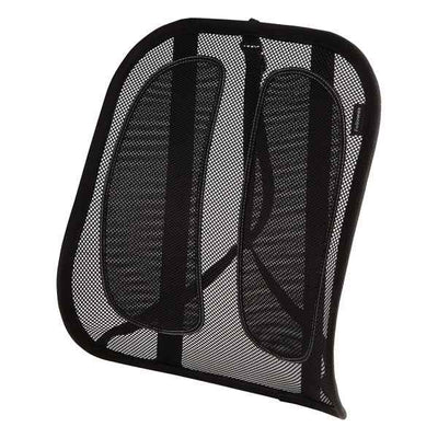 Supporto schiena Office Suites - 50x45x20 cm - in tessuto a rete - nero - Fellowes