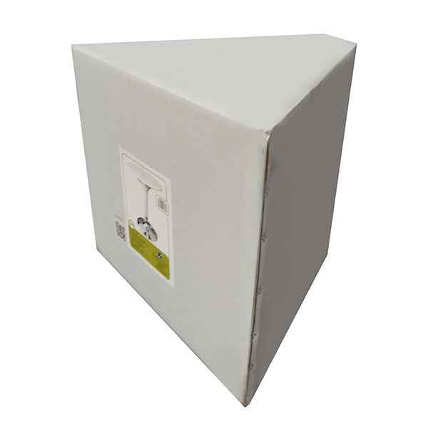 Tavolo bar - ø 60 cm - ABS e acciaio - H 72/92 cm - bianco - Serena Group