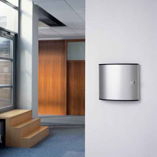 Cassetta portachiavi da parete Key Box - 30,2 x 11,8 x 28 cm - 18 posti - grigio - Durable