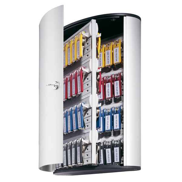 Cassetta portachiavi da parete Key Box - 30,2 x 11,8 x 40 cm - 72 posti - grigio - Durable