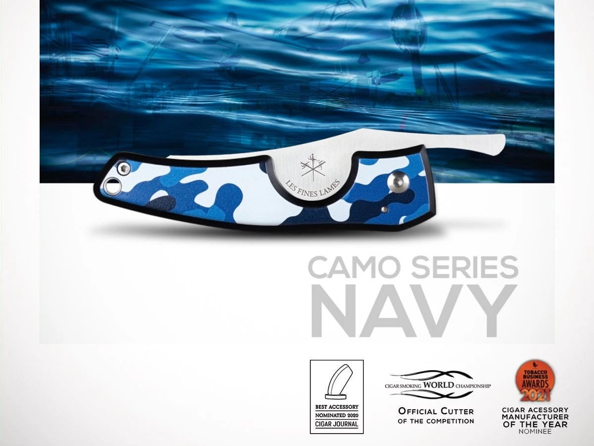 Les Fines Lames TAGLIASIGARI LE PETIT CAMO NAVY