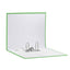 Registratore Eurofile G55 - dorso 8 cm - protocollo 23 x 33 cm - verde vivida - Esselte