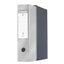 Registratore Eurofile G55 - dorso 8 cm - protocollo 23 x 33 cm - grigio metallizzato - Esselte