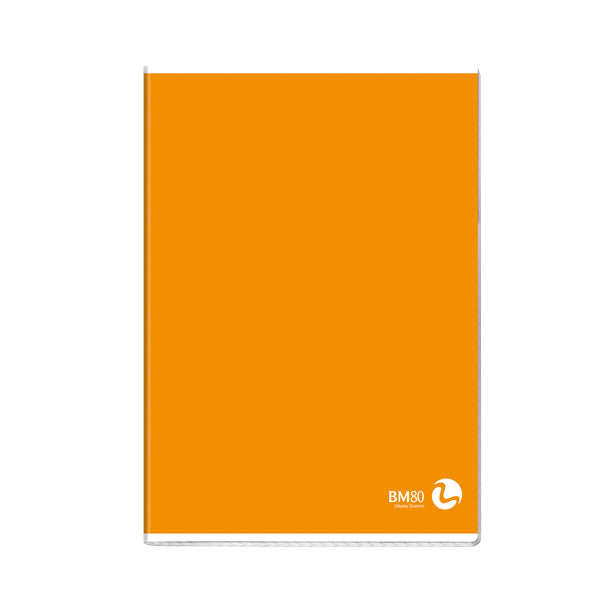 Maxiquaderno Color 80 Basic - A4 -  5mm c/margine - 80 fogli - 80gr - BM