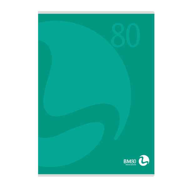 Maxiquaderno Color 80 - A4 - 4mm - 80 fogli - 80gr - BM