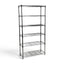 Metallika Scaffale Modulare in Acciaio Cromato 90 × 45 × H 202 cm, 7 Ripiani