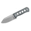 Coltello da collo QSP Canary Micarta 14C28N stonewash blu denim QS141-D1