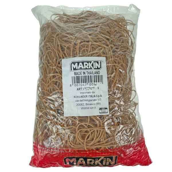 Elastici - diametro 3 cm - 1 kg - caucciù - avana - Markin