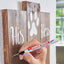 Marcatore per carpentiere 8850 - punta metallo lunga- 1 mm - nero  - Edding