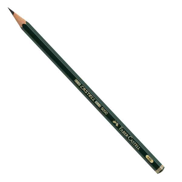Matita in grafite Castell 9000 - gradazione HB - esagonale - Faber-Castell