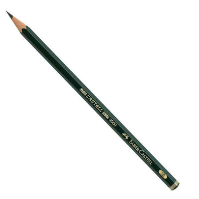 Matita in grafite Castell 9000 - gradazione 2B - esagonale - Faber-Castell