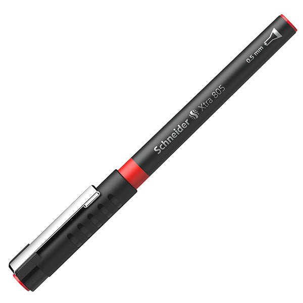Roller con cappuccio Xtra 805 - tratto 0,5mm - rosso  - Schneider