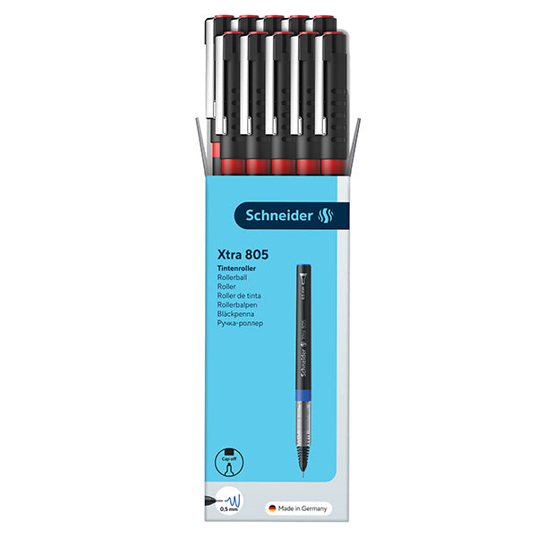 Roller con cappuccio Xtra 805 - tratto 0,5mm - rosso  - Schneider