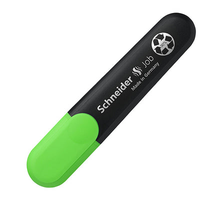 Evidenziatore Job - punta a scalpello - tratto da 1,0-5,0mm - colore verde - Schneider