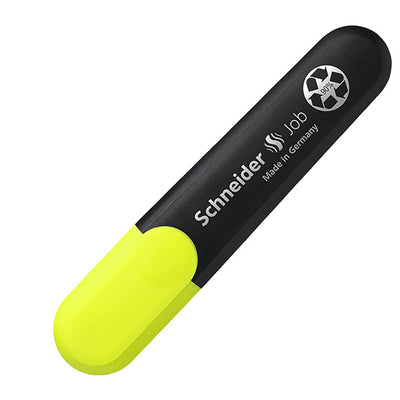 Evidenziatore Job - punta a scalpello - tratto da 1,0-5,0mm - colore giallo - Schneider
