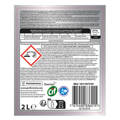 Cif Gel con Candeggina - 2 L - Cif