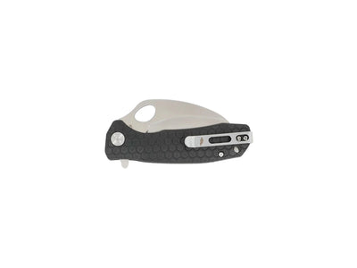 Honey Badger Claw Small Serrated HB1151 nero, dettaglio lama dentellata