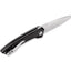 Dettaglio lama 14C28N satin QSP Leopard G-10 CF black
