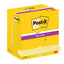 Blocco foglietti Super Sticky - 655-12SS-CY - 76 x 127 mm - giallo Canary - 90 fogli - Post-it