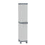 Armadio Domino Wave - Base 2350 UW - 1 anta - 35 x 43,8 x 181,8 cm - PPL - grigio - Terry