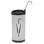 Portaombrelli - diametro 26 cm - H 60 cm - metallo - silver - Alba