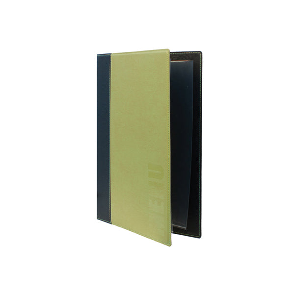 Portamenù Trendy - 1 inserto doppio incluso - A5 - 18 x 25 cm - verde - Securit