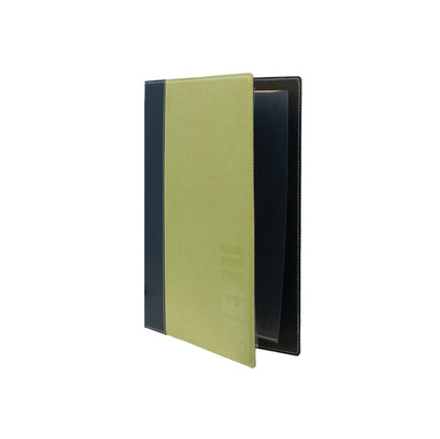 Portamenù Trendy - 1 inserto doppio incluso - A5 - 18 x 25 cm - verde - Securit