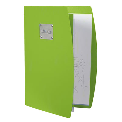 Portamenù Rio - 1 inserto doppio incluso - A4 - 24 x 34 cm - verde - Securit