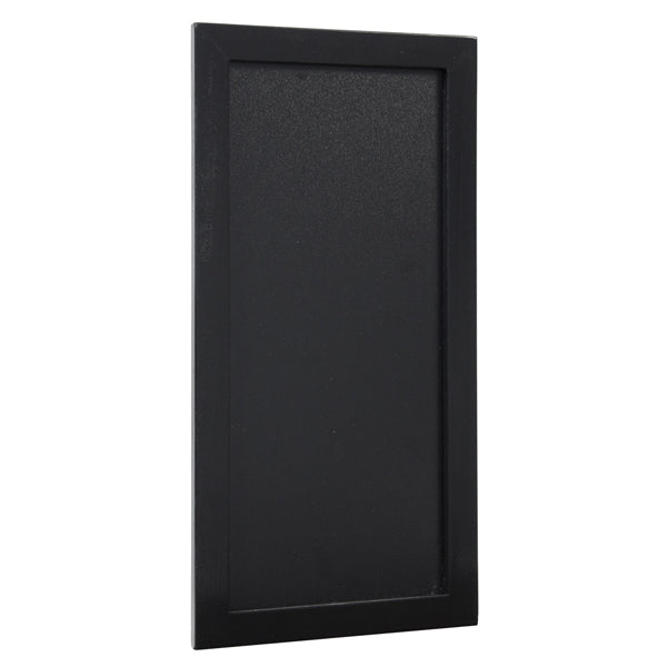 Lavagna Woody - cornice nera - 20 x 40 cm - Securit