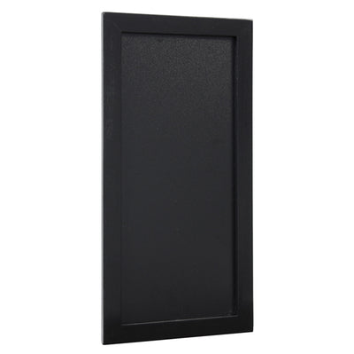 Lavagna Woody - cornice nera - 20 x 40 cm - Securit