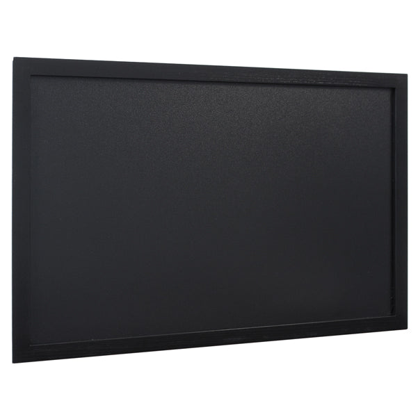 Lavagna Woody - cornice nera - 40 x 60 cm - Securit