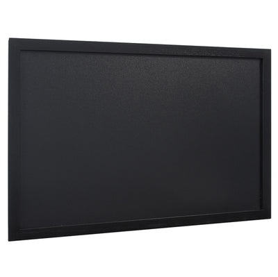 Lavagna Woody - cornice nera - 40 x 60 cm - Securit