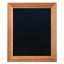 Lavagna Woody - teak - 20 x 24 cm - Securit