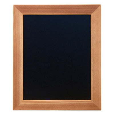 Lavagna Woody - teak - 20 x 24 cm - Securit