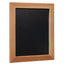 Lavagna Woody - teak - 20 x 24 cm - Securit