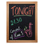 Lavagna Woody - teak - 30 x 40 cm - Securit
