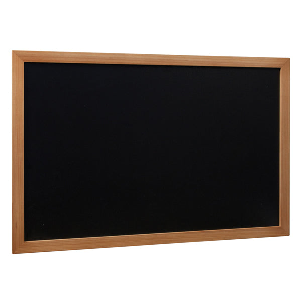Lavagna Woody - teak - 40 x 60 cm - Securit
