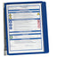 Leggio da parete Vario Wall 5 - 5 pannelli Sherpa inclusi - blu - Durable