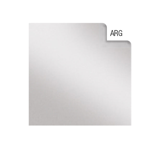 Carta velina - 50 x 70 cm - 24 gr - argento - Rex Sadoch - busta 24 fogli